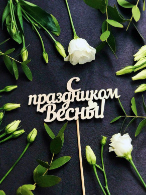 Вставка С Праздником Весны!